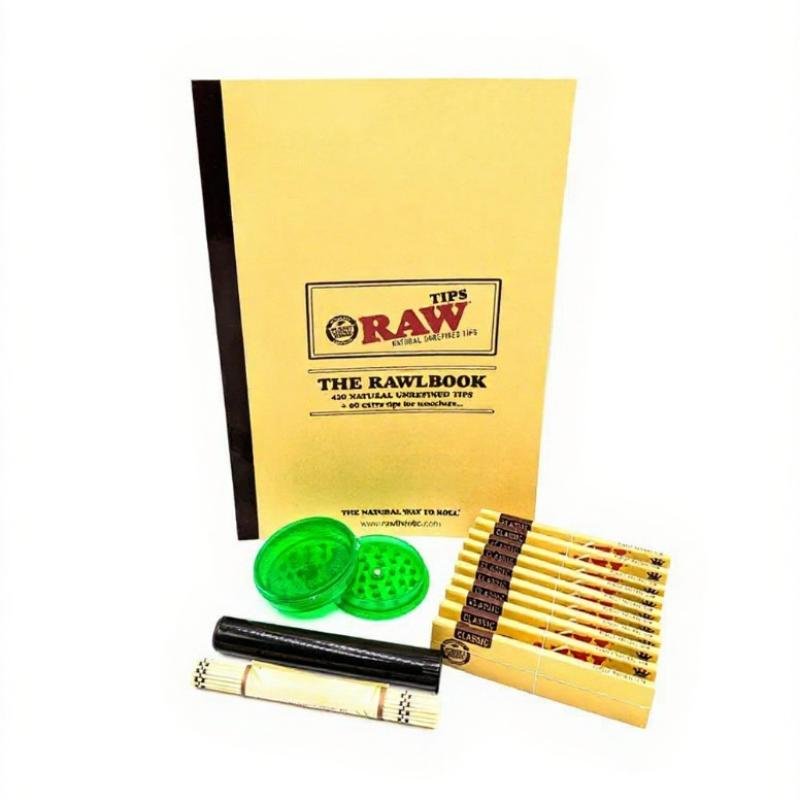 RAW RAWL BOOK Smokers Gift Set