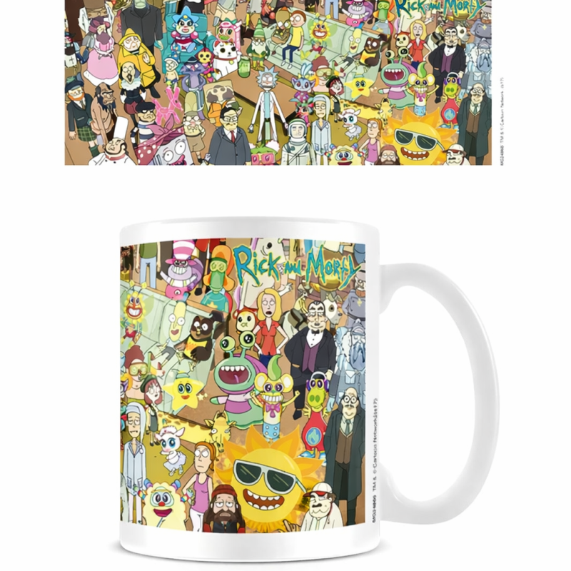Rick and Morty Mug - Characters