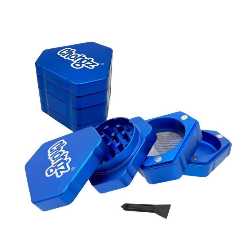 Chongz Trifecta 44mm 4 Part Aluminium Grinder