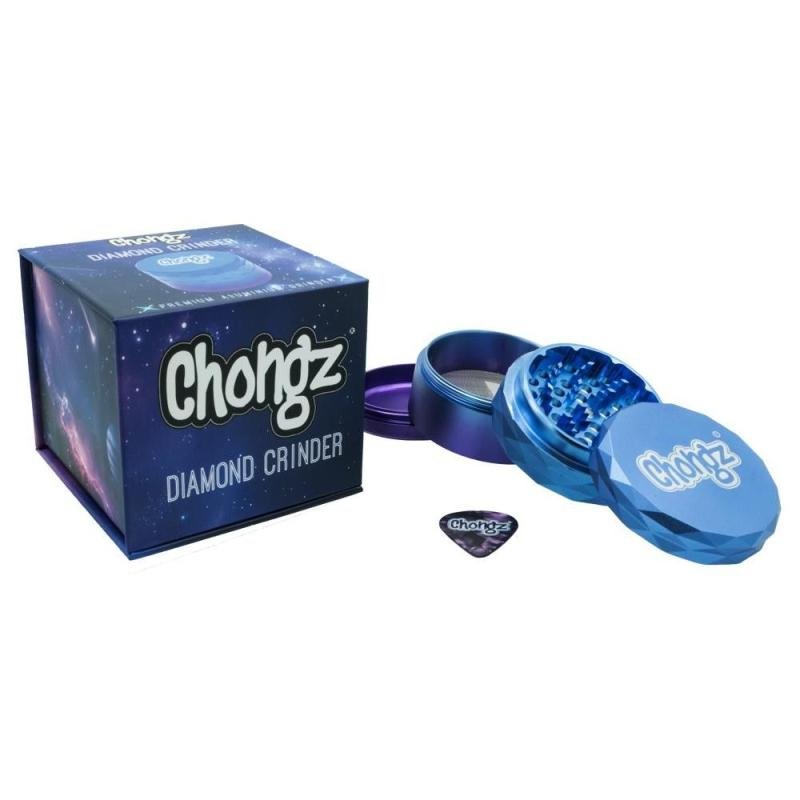 Chongz 63mm Astral Blue & Purple Gradient Grinder