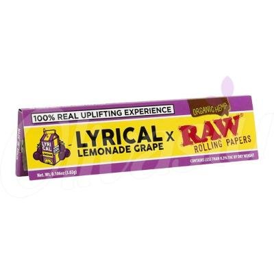 RAW x Lyrical Lemonade Grape Rolling Papers