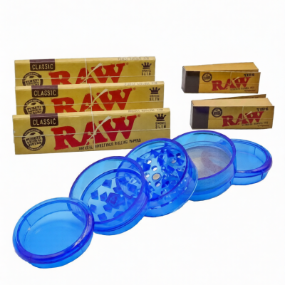 Chongz 50mm Plastic Grinder 5 Part Raw Paper Tip Set