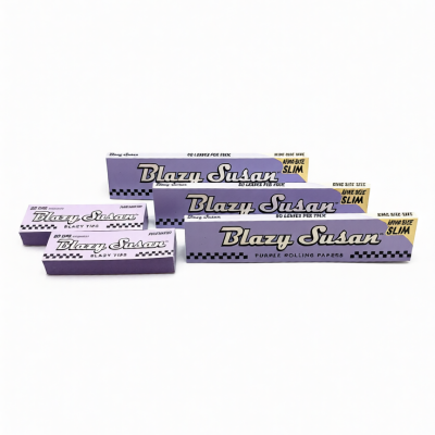 Blazy Susan Purple Papers & Tips Set