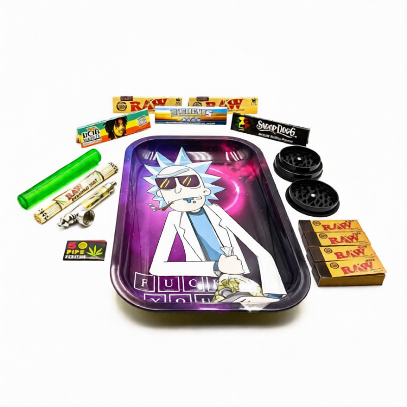 Skip to the beginning of the images gallery Smoke Arsenal F**K You Rolling Tray Set