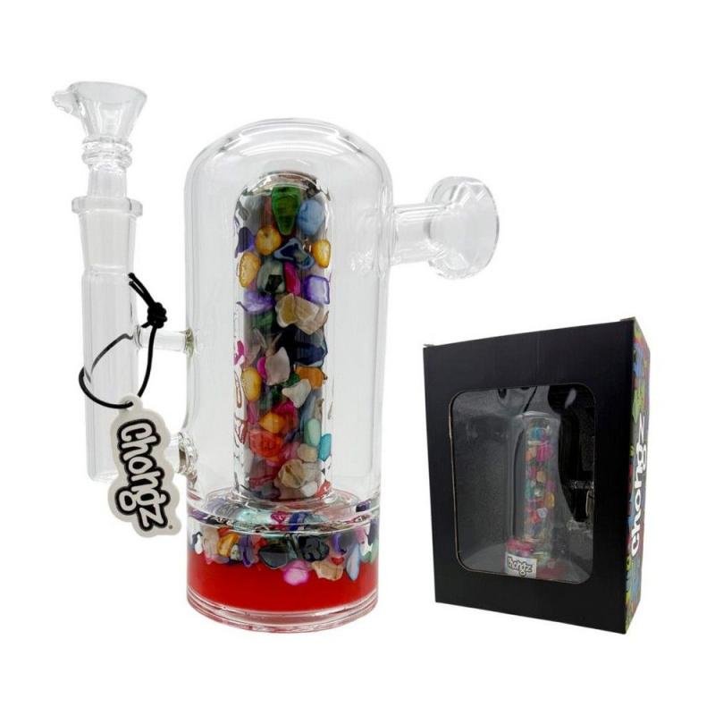 Chongz Sweetie 20cm Glass Water Pipe Bong - Candy Chamber Design