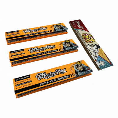 3 Orange Monkey King Ultra Thin King Size + 1 Double Tips Slim